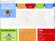 Tablet Screenshot of kussmaulschule.de